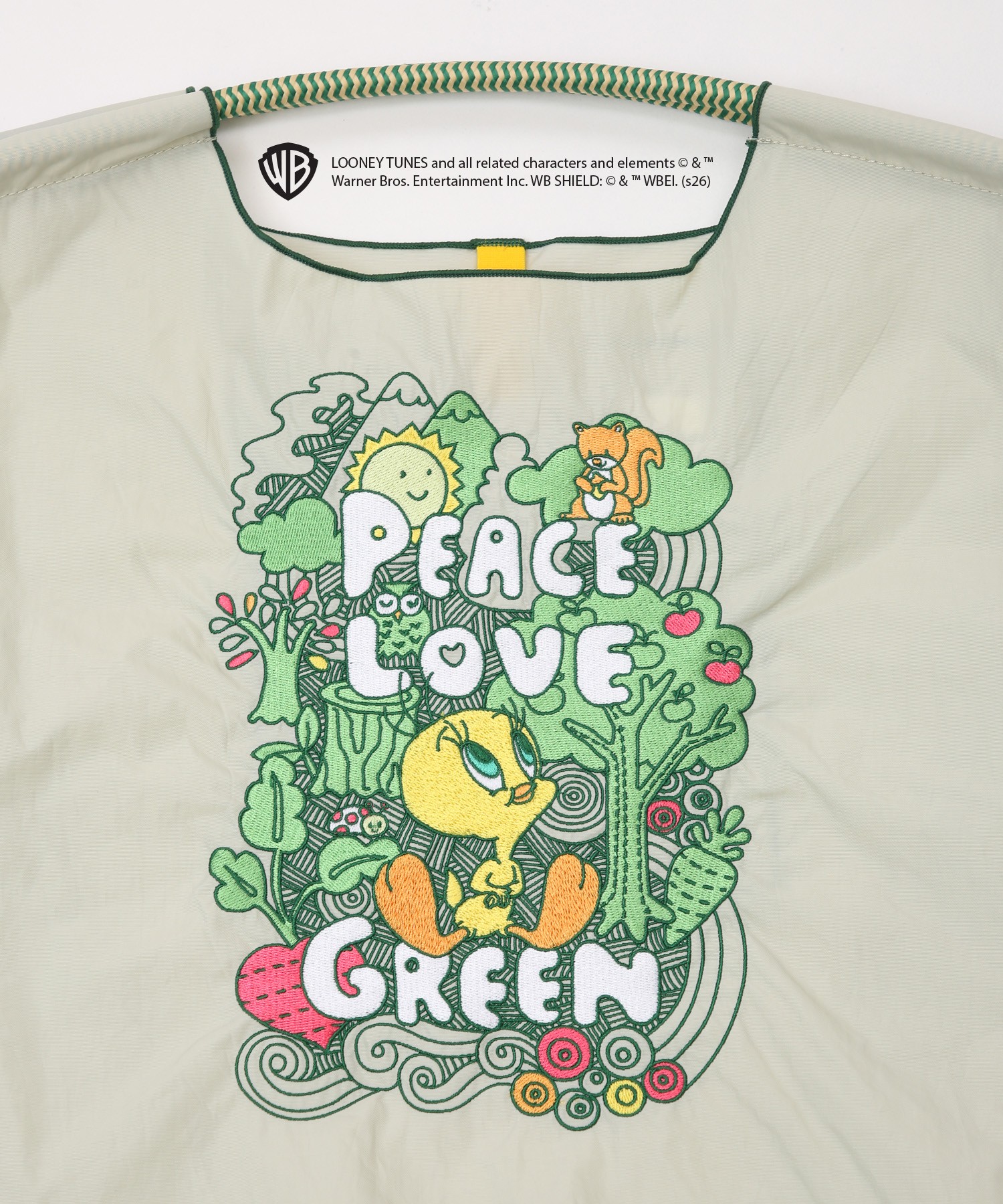 TWEETY  PEACE LOVE GREEN (M)